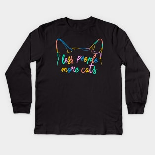 Cat Kids Long Sleeve T-Shirt